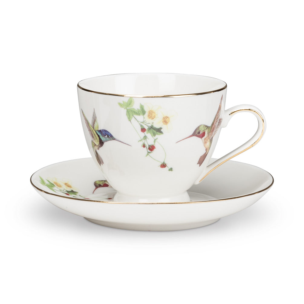 Abbott Hummingbird Cup & Saucer 6.5oz 1pc